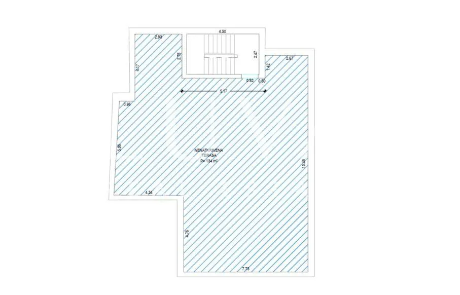 omiš, jesenice, penthouse s 134 m2 krovne terase sa pogledom na more - slika 39