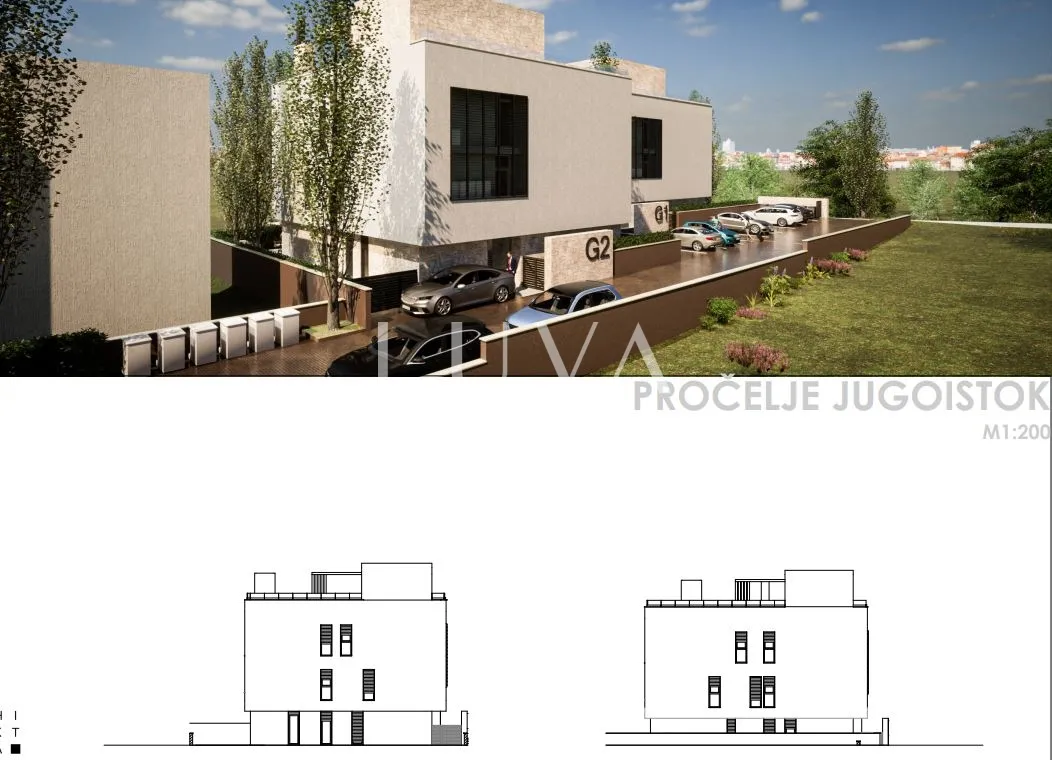 zadar, kožino, građ. zemljište 1582m2 s dozvolama, 100m od mora - slika 12