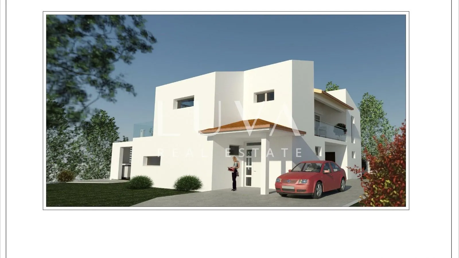 istra, kaštelir, atraktivno građevinsko zemljište s pogledom na more, 940 m2 - slika 4