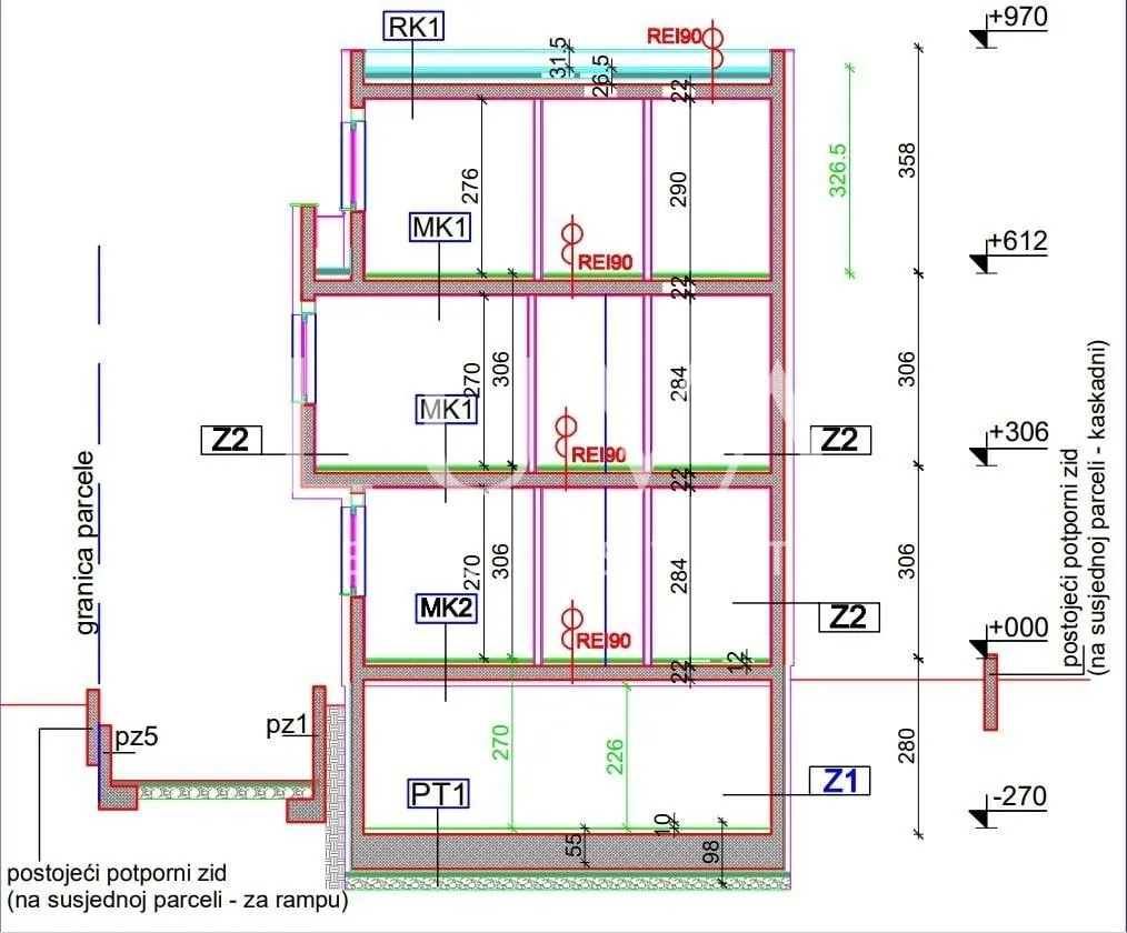 zagreb, fraterščica, novogradnja 4-sobni stan +2 vp+1 gpm, 124 m2 nkp - slika 18