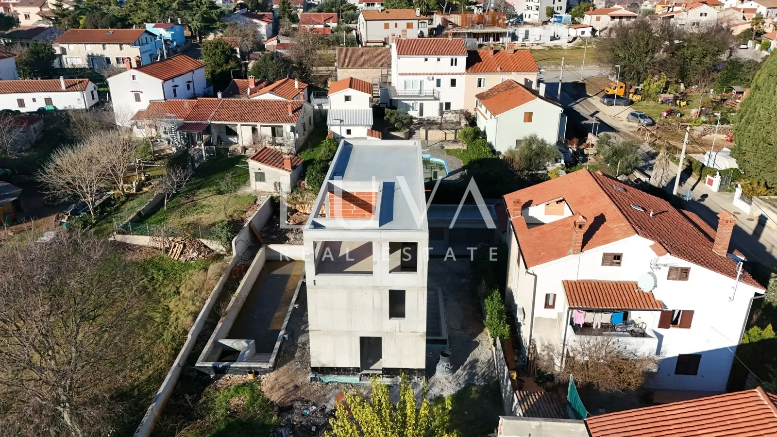 istra, poreč, moderna kuća s bazenom i kino salom, 398,10 m² nkp - slika 33
