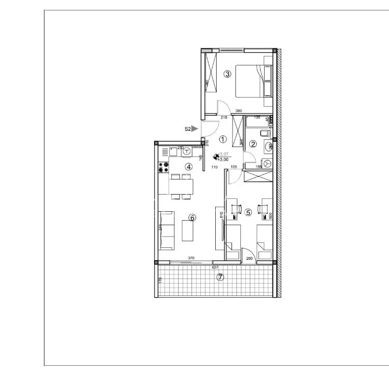 dubrovnik, novogradnja, 3s stan 77 m2, na prodaju - slika 12