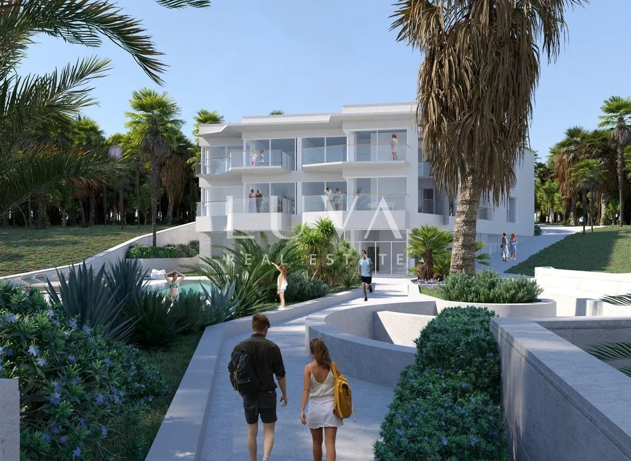 seget donji, zemljište s građevinskom dozvolom za luksuzne vile uz more - slika 4