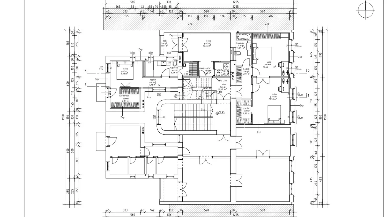 zagreb, centar, luksuzan stan 230 m2 + 40 m2 terase - slika 6