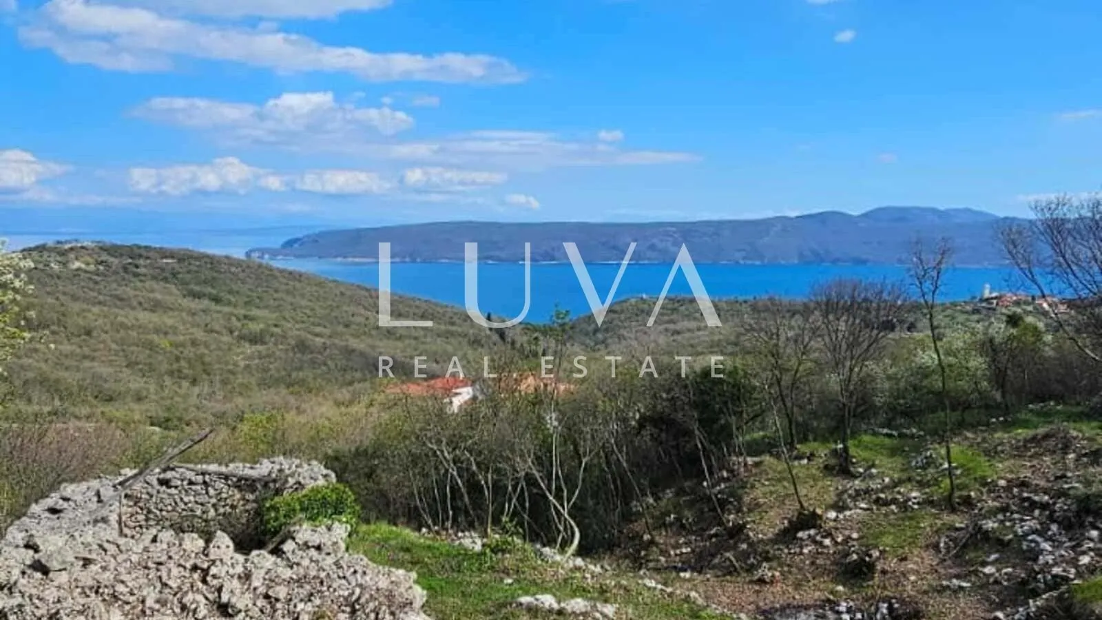 kvarner, brseč, građevinsko zemljište 1.173 m2 s pogledom na more na prodaju - slika 7