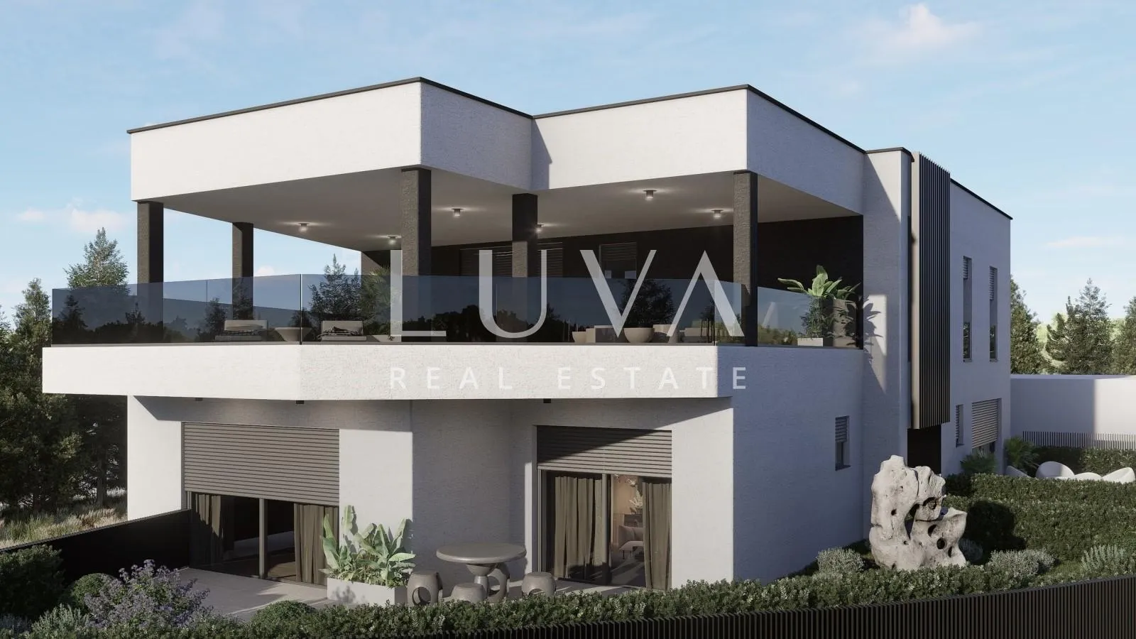 Zagreb, Gračani, moderna novogradnja, stan S1 s vrtom, NKP 84,41 m2