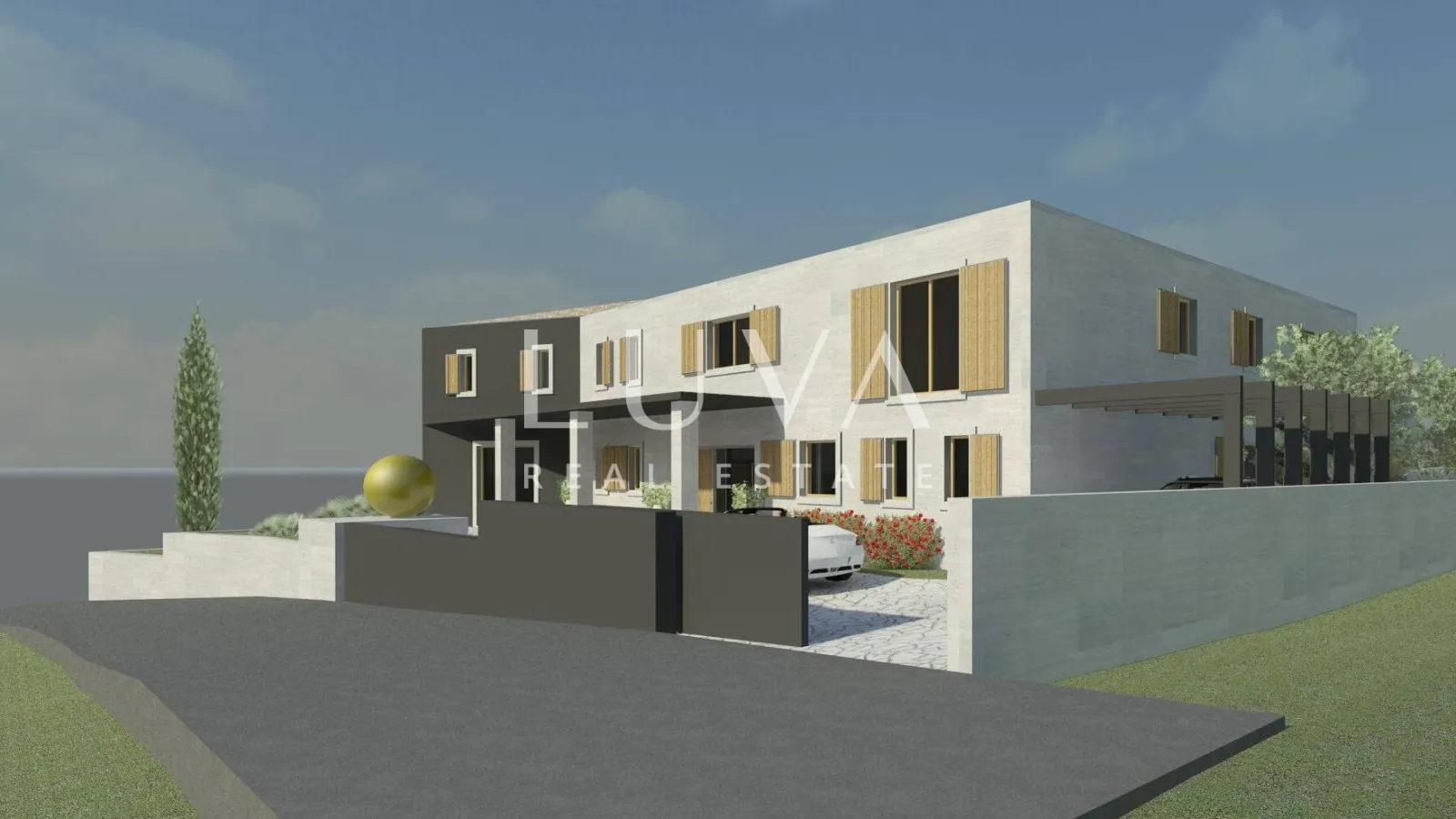 istra, buje, građevinsko zemljište 3906 m2 za gradnju vile na prodaju - slika 5