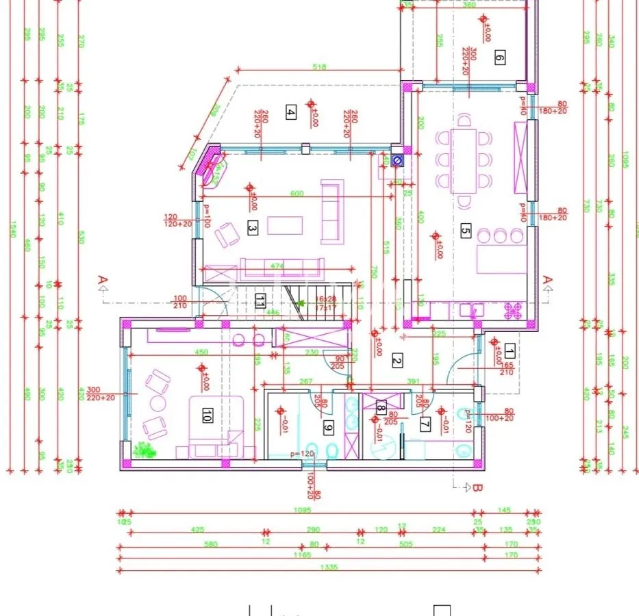istra, tinjan, moderna vila s bazenom u izgradnji, 235 m2 - slika 12