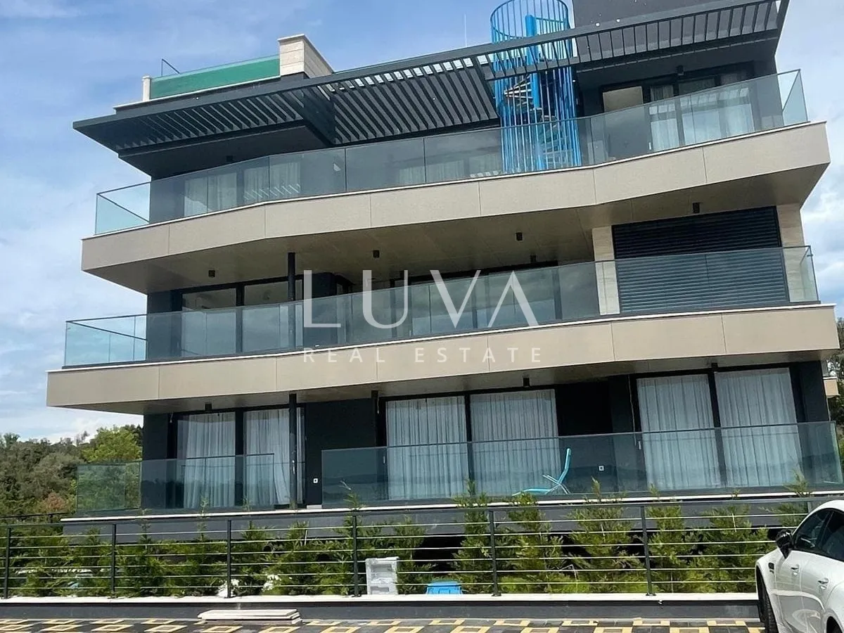 zadar, kožino, prodaja, luksuzni penthouse s bazenom uz more - slika 13
