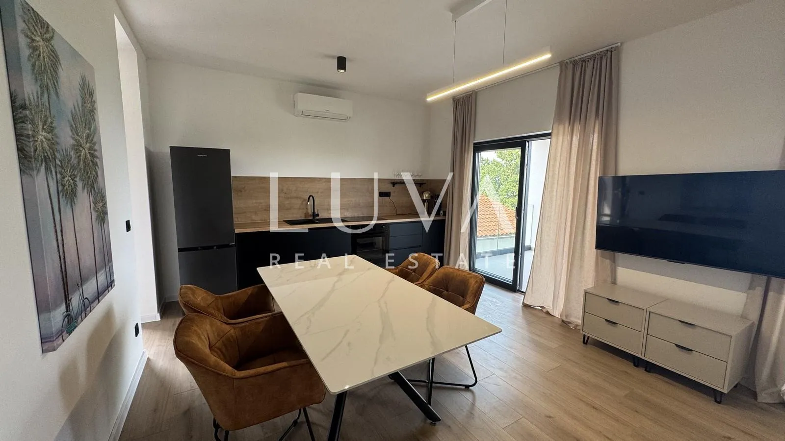 lovran, moderan stan s bazenom i pogledom na more za najam, 90 m2 - slika 3