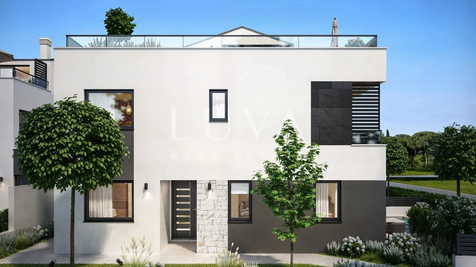 istra, poreč, moderna kuća u nizu s bazenom, 168,18 m2 - slika 5