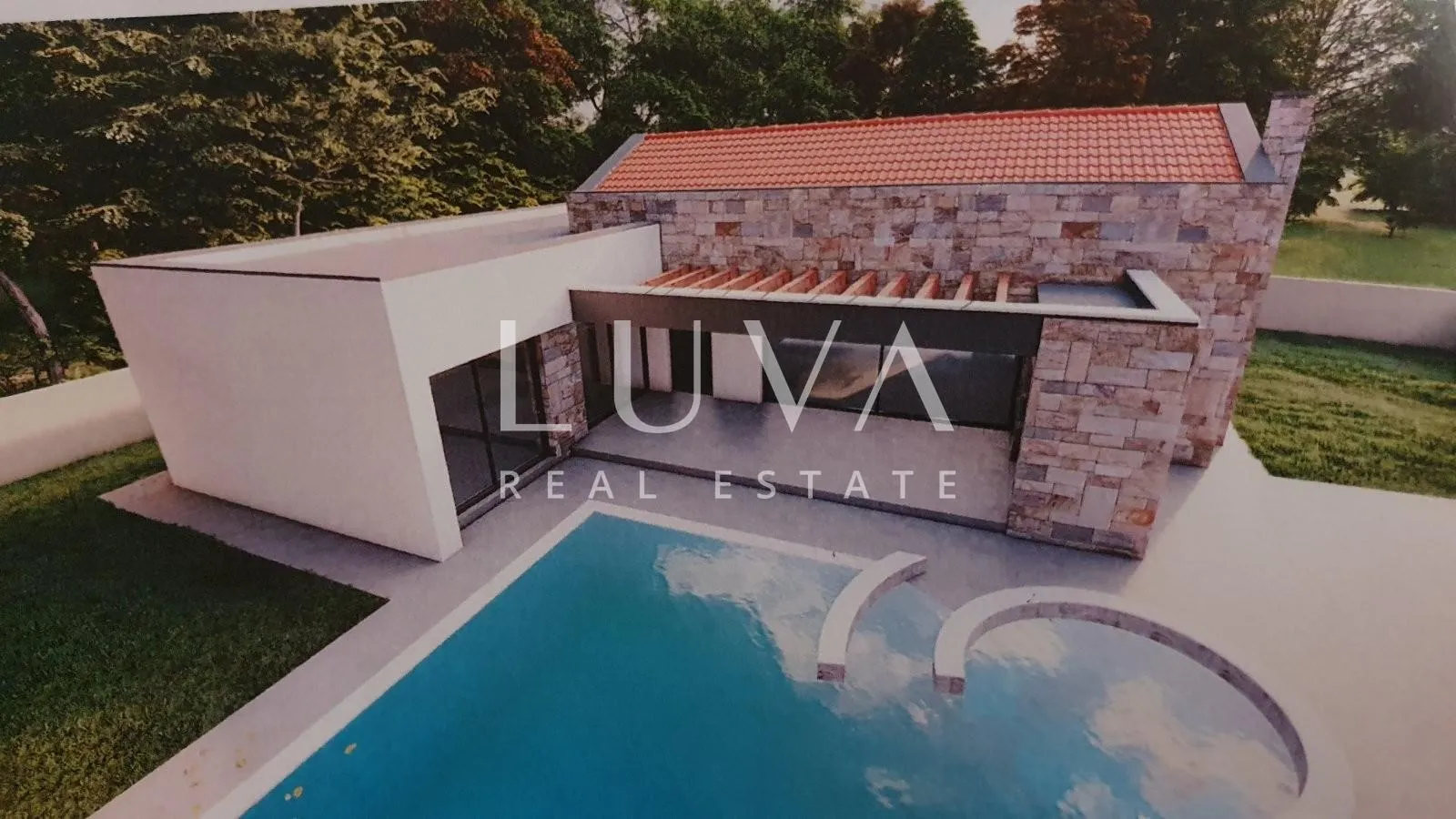 sukošan, debeljak, kuća 144 m2 s bazenom 50 m2, prodaja - slika 2