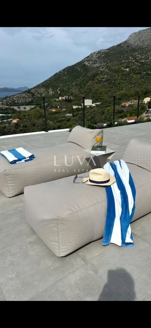dubrovnik, brsečine, luksuzna kamena vila s bazenom i pogledom na more, 250 m² - slika 15