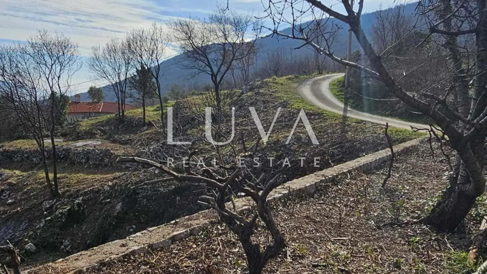 kvarner, brseč, građevinsko zemljište 1.173 m2 s pogledom na more na prodaju - slika 2
