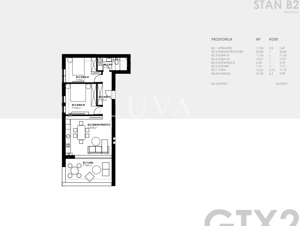 zadar, kožino, građ. zemljište 1582m2 s dozvolama, 100m od mora - slika 18