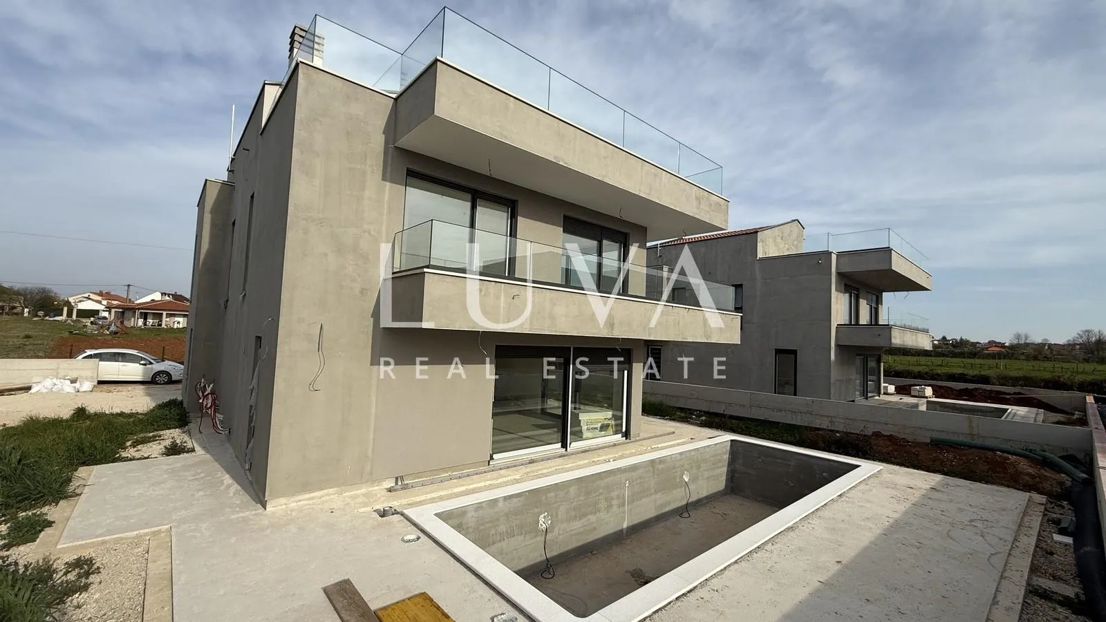 poreč, moderna samostojeća kuća s bazenom i pogledom na more, 233 m² - slika 2