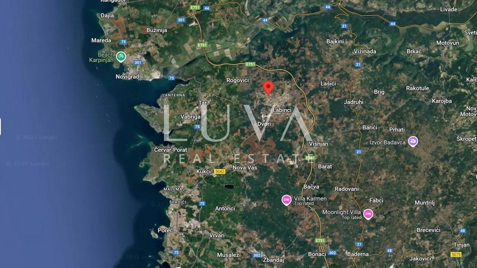 kaštelir, novigrad, građevinsko zemljište s dozvolom, 1011 m2 - slika 2