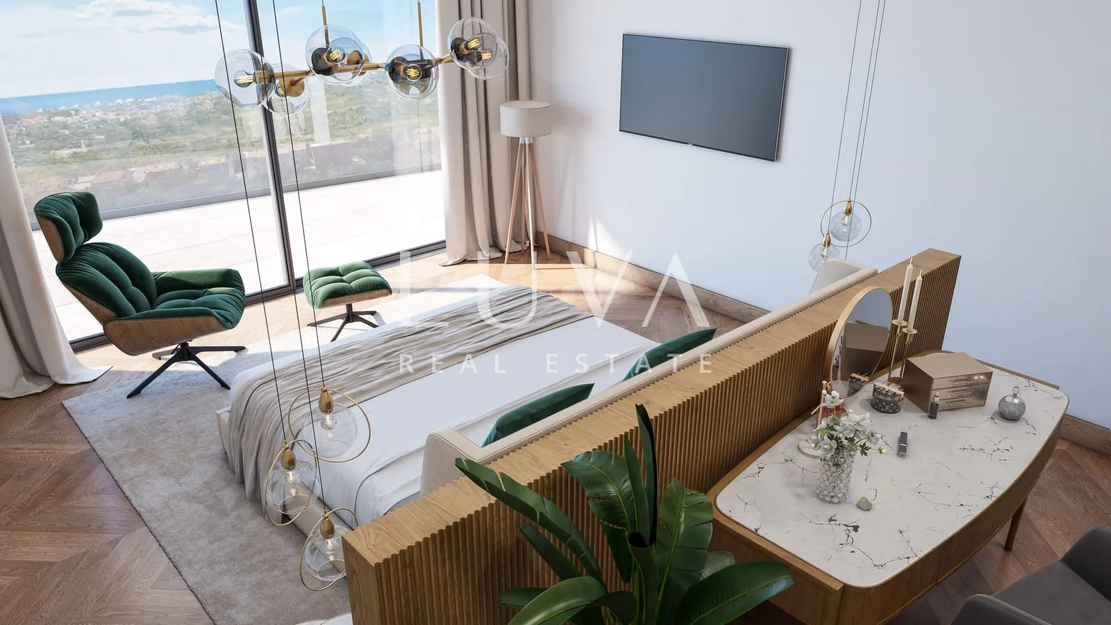 kaštelir, novigrad, luksuzna vila s bazenom, projekt - slika 20