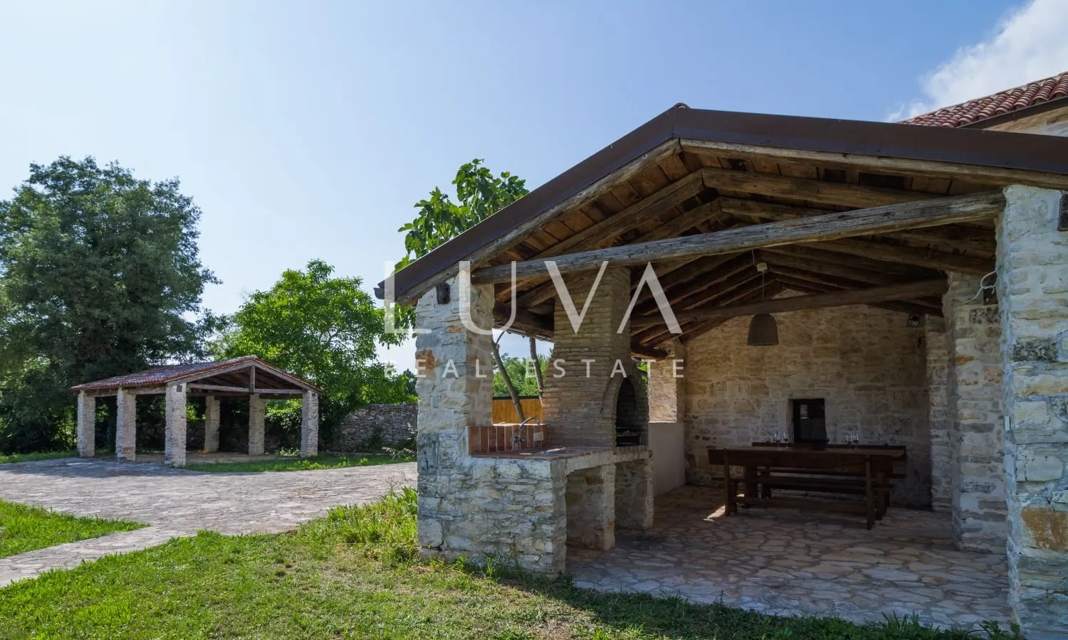 barban, istra, luksuzna kamena vila s bazenom na prodaju - slika 27
