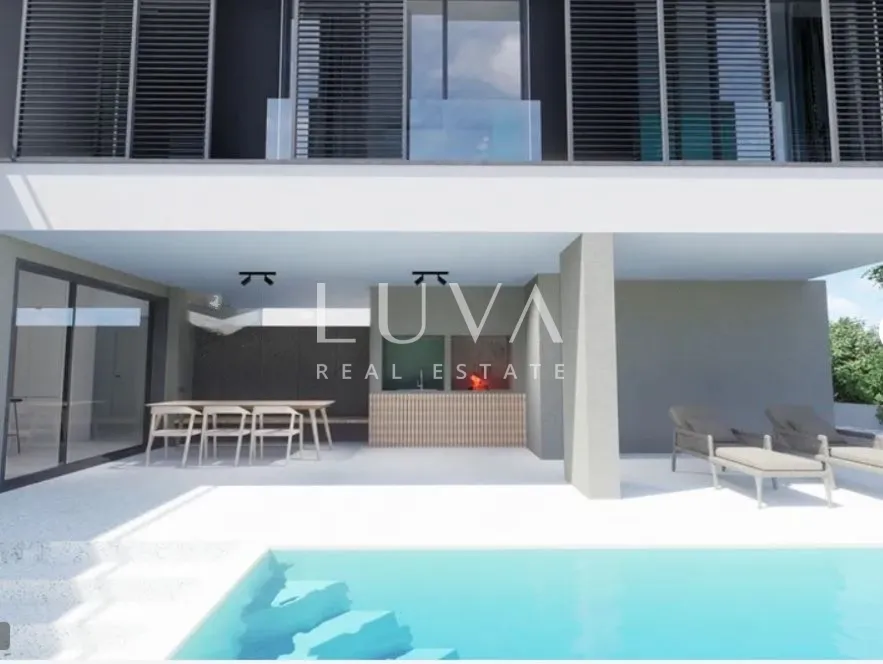 kaštel novi, rudine, moderna vila s bazenom i pogledom na more - slika 6
