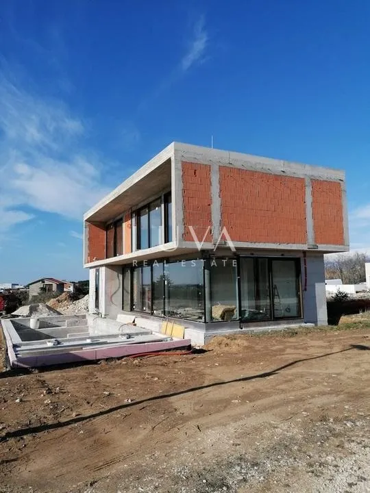 zadar, vrsi, luksuzna kuća u izgradnji na prodaju - slika 2