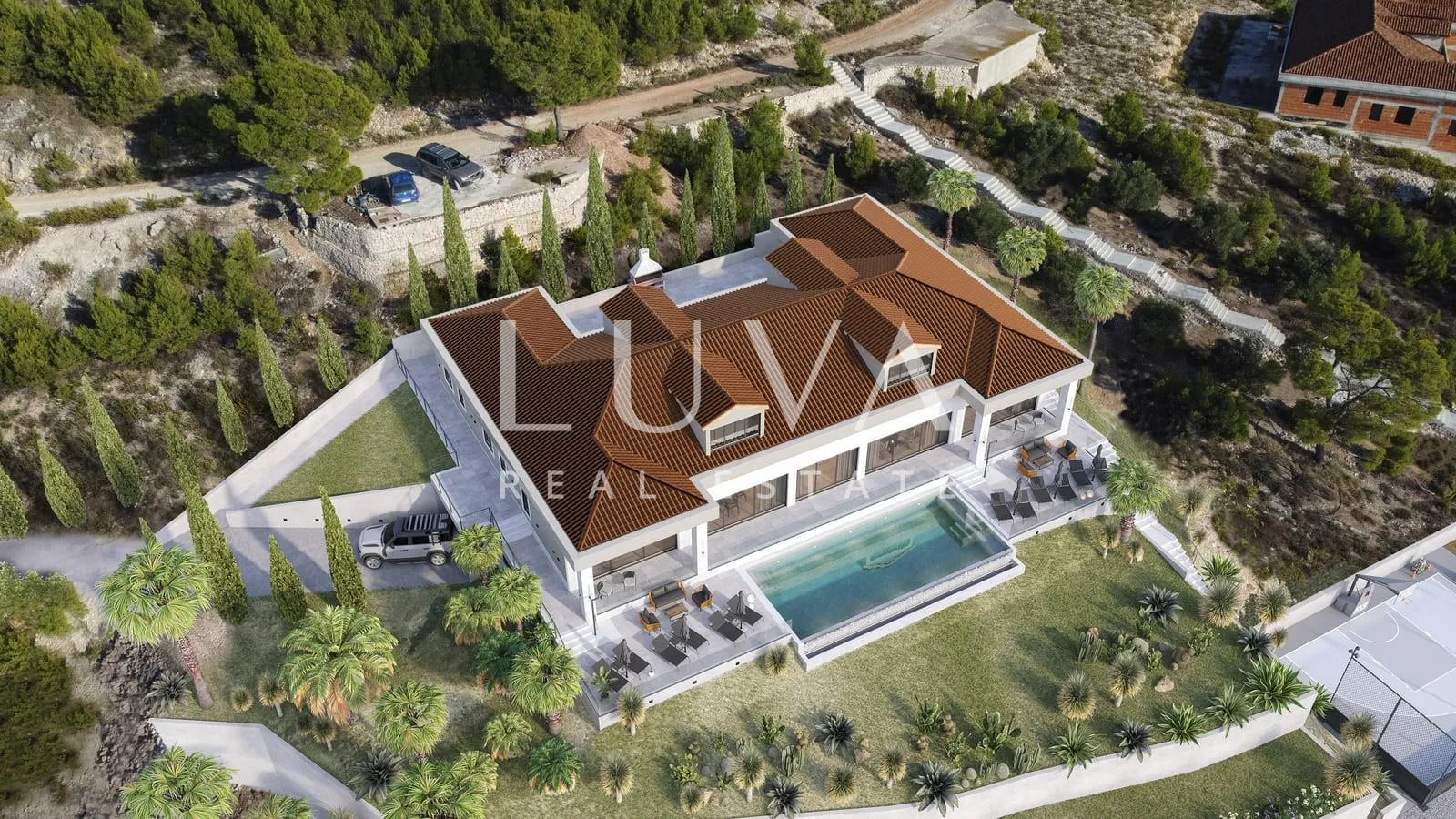 brač, luksuzna jedinstvena vila 800m2 uz more - slika 17