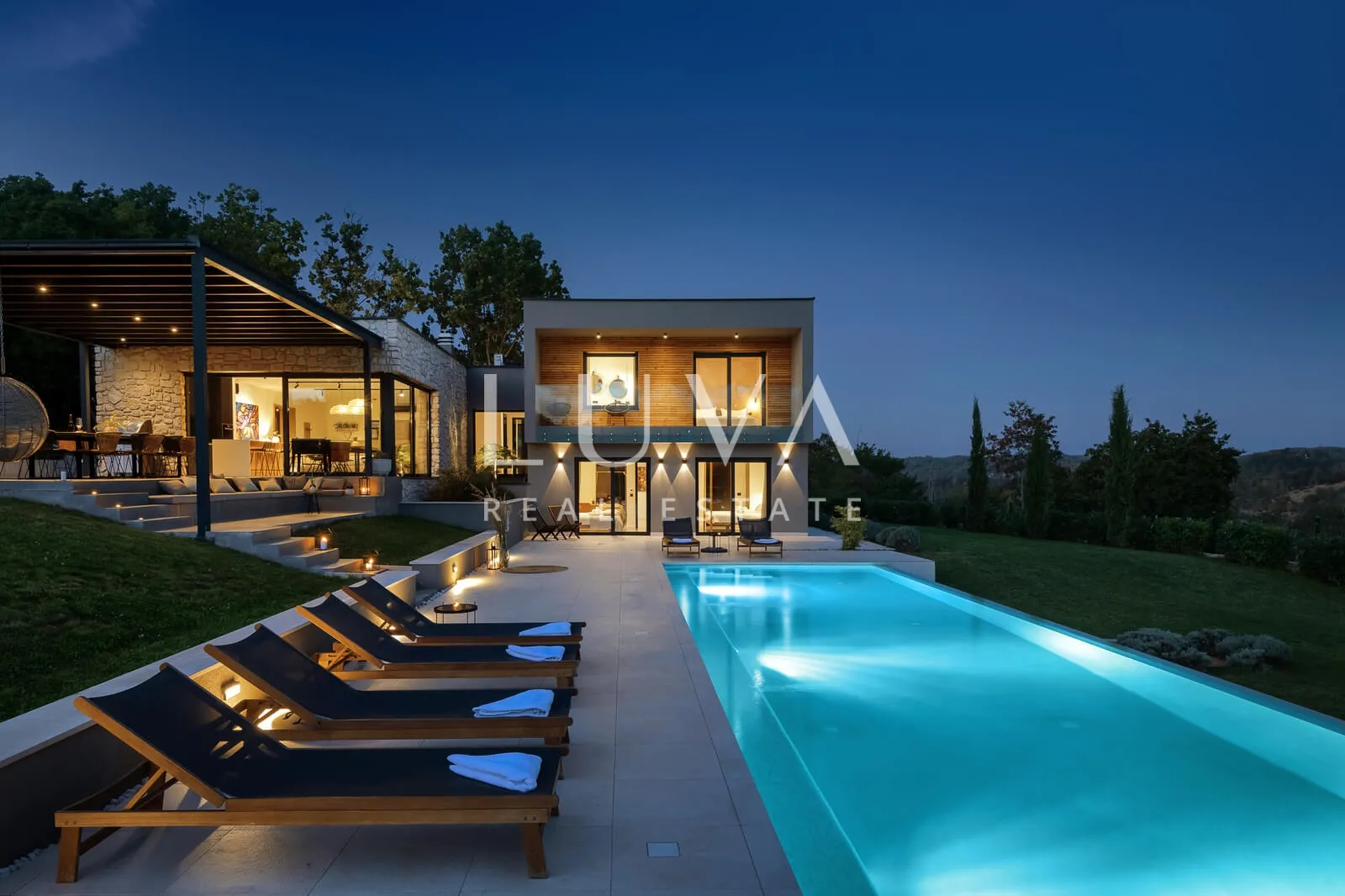 istra, pazin, luksuzna dizajnerska vila, 300 m2, prodaja - slika 35