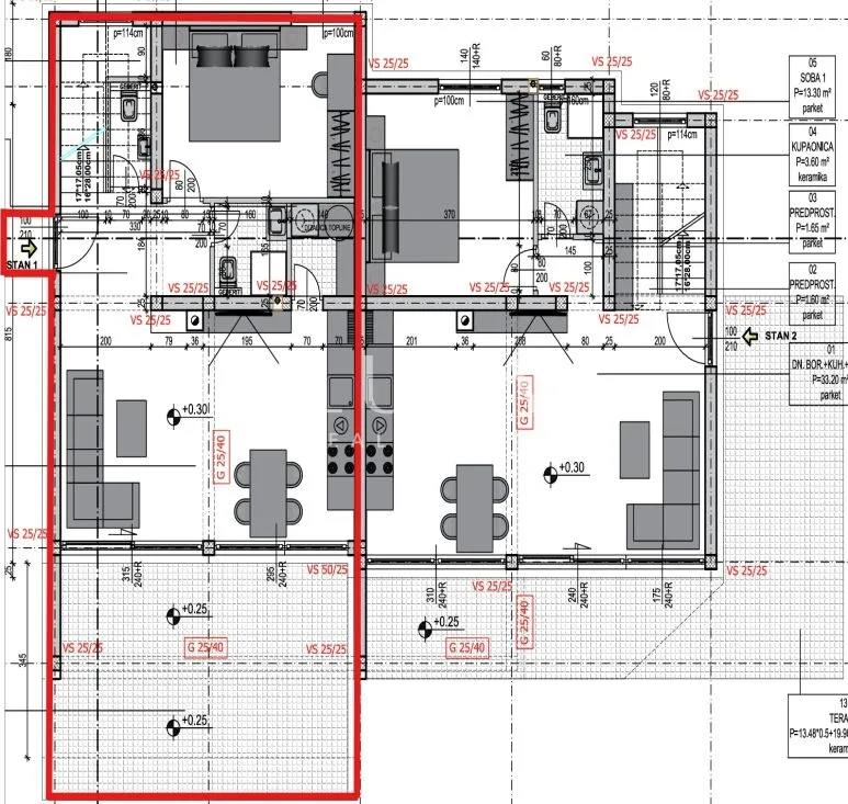 opatija, matulji, stan 167 m2 s pogledom na more, prodaja - slika 6