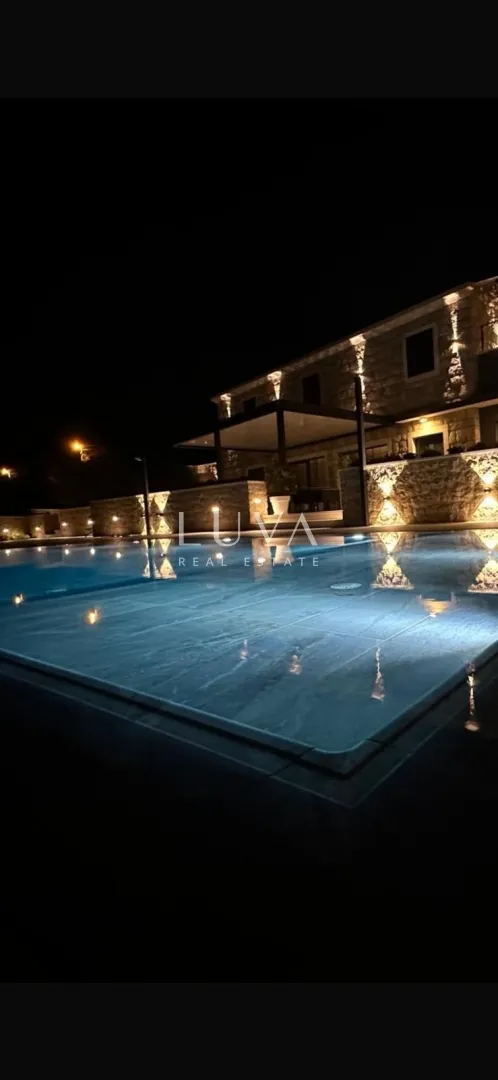 dubrovnik, brsečine, luksuzna kamena vila s bazenom i pogledom na more, 250 m² - slika 3