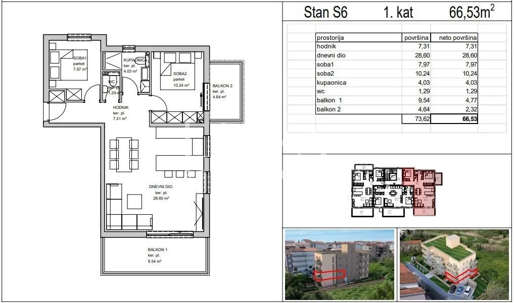 split, stobreč, građ. zemljište 1360m2 s pravomoćnom lokacijskom dozvolom na prodaju - slika 9