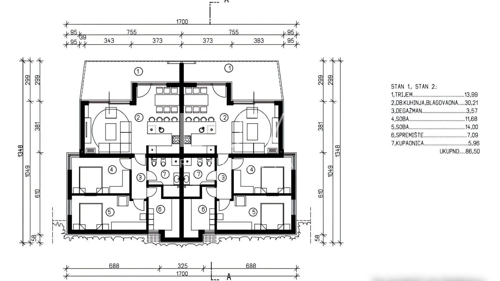 krk, omišalj, stan s1 u novogradnji uz more, na prodaju - slika 5