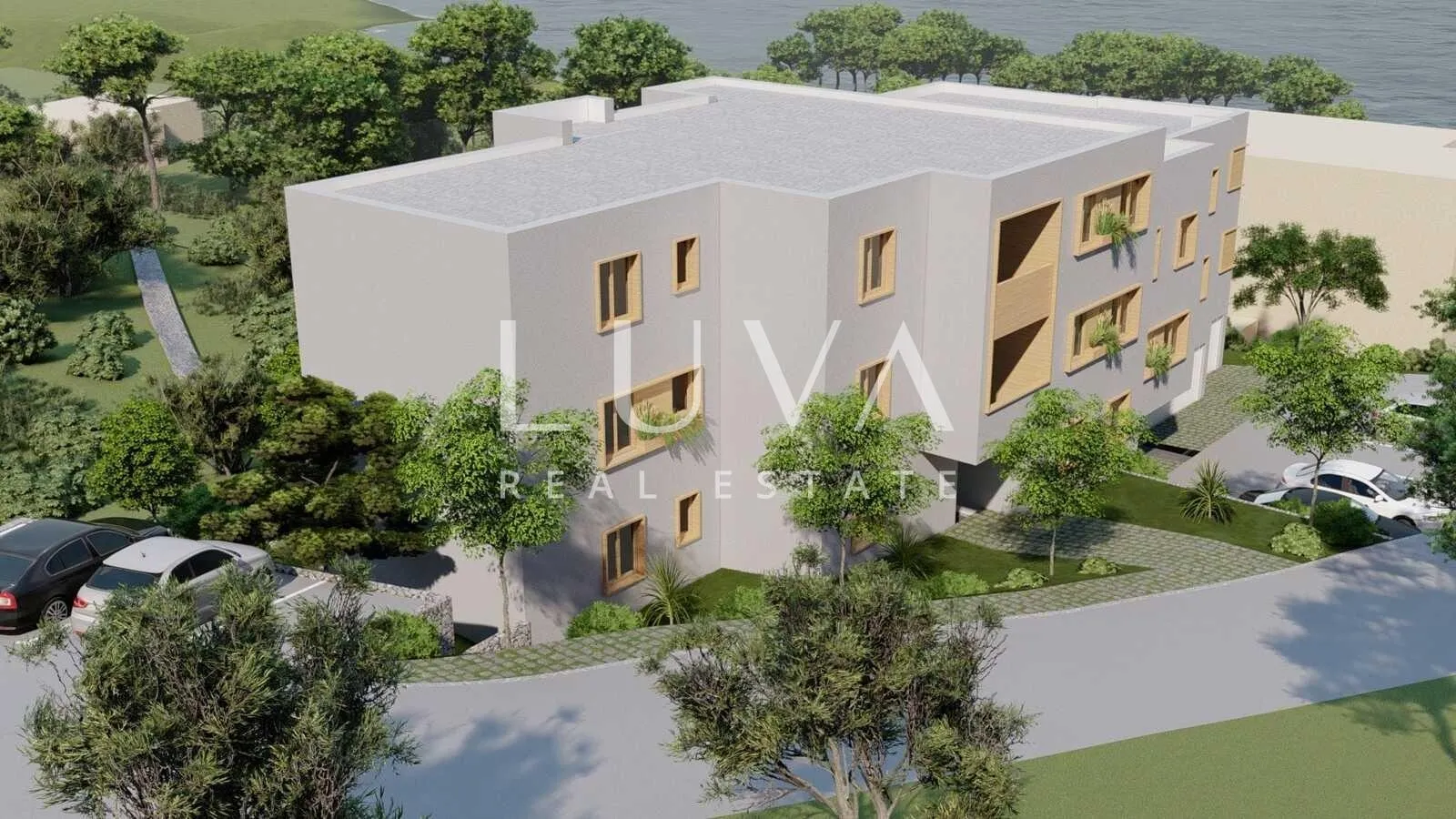 trogir, slatine, stan s5 42m2 u novogradnji s pogledom na more na prodaju - slika 9