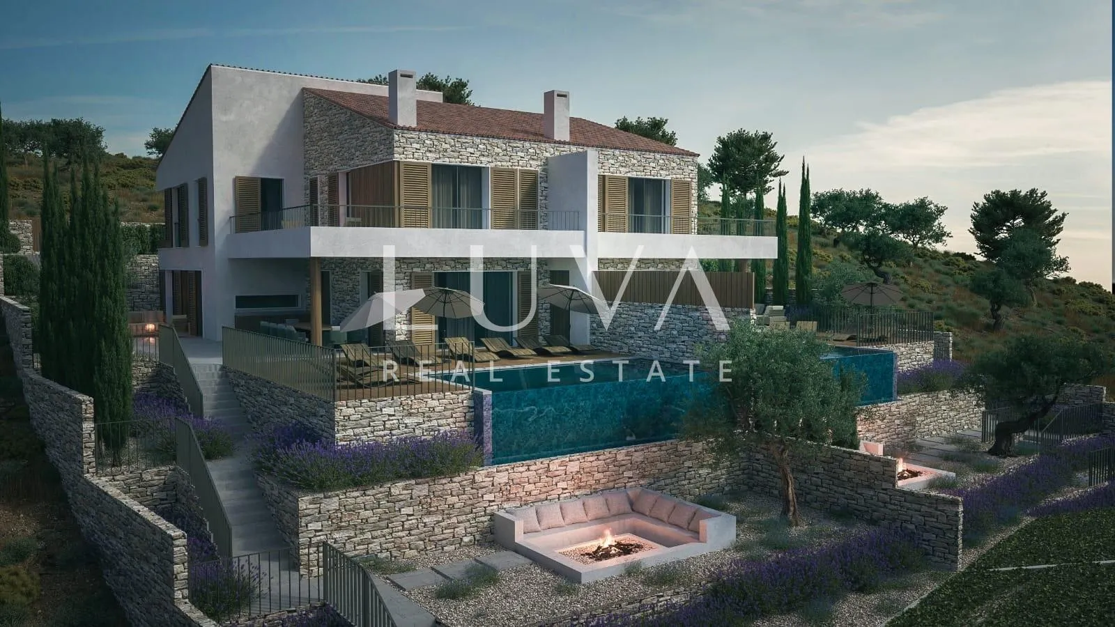 otok cres, martinšćica, luksuzna kuća s bazenom i predivnim pogledom na more, 267,48 m2 - slika 12