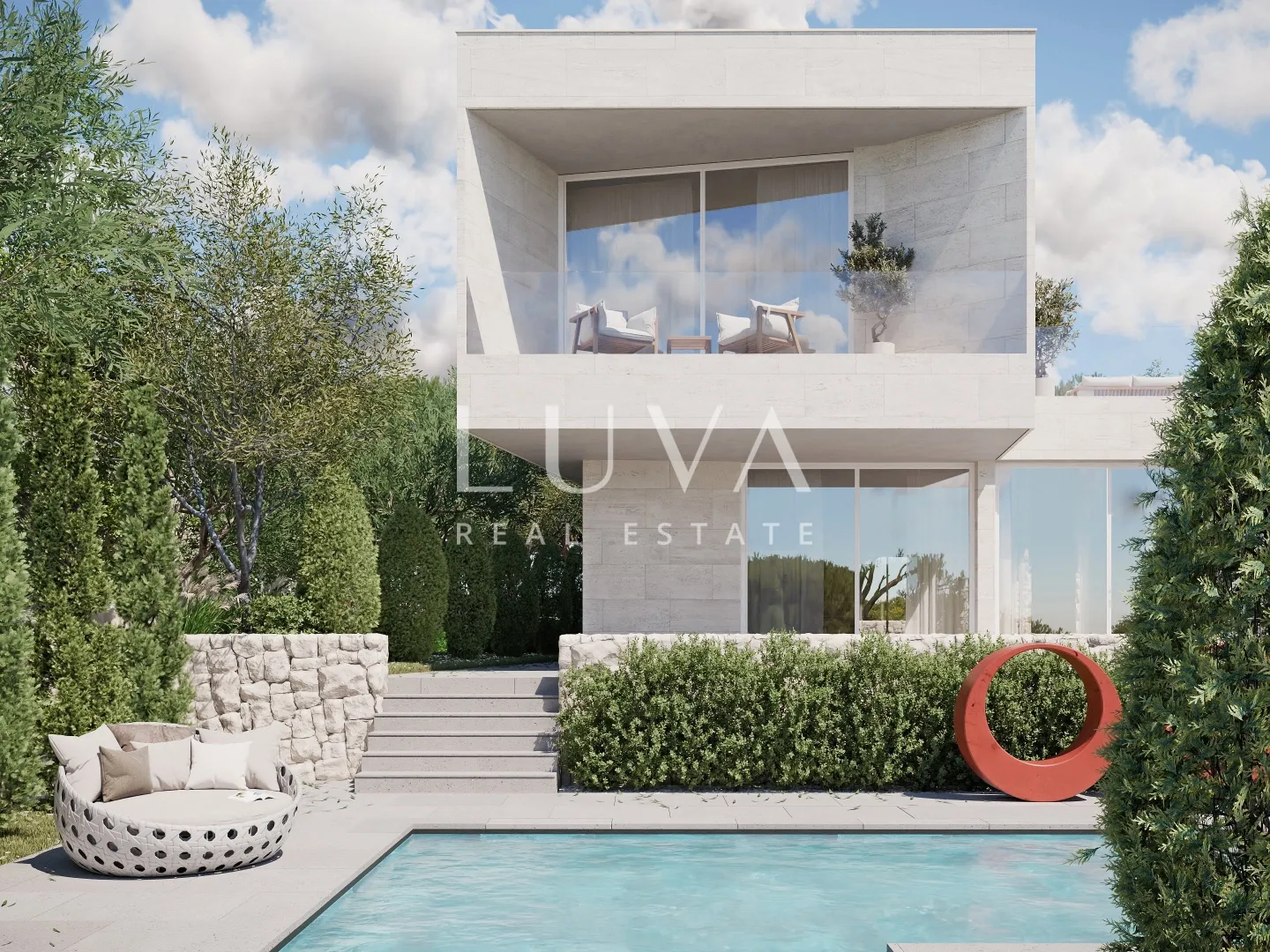 trogir, sevid, luksuzna vila 258m2, uz more na prodaju - slika 2