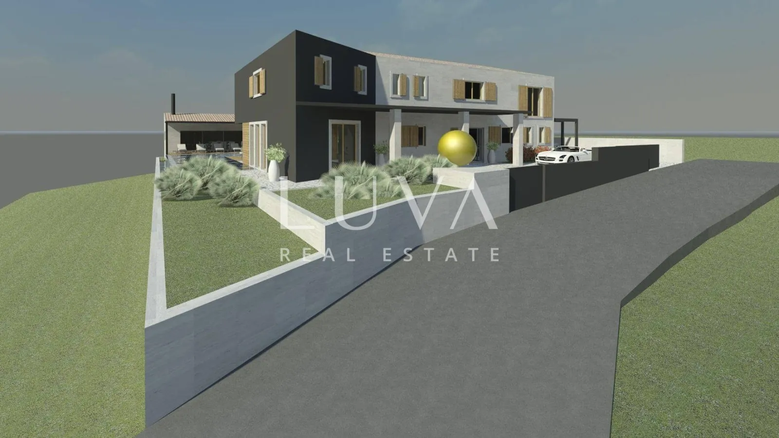 istra, buje, građevinsko zemljište 3906 m2 za gradnju vile na prodaju - slika 6