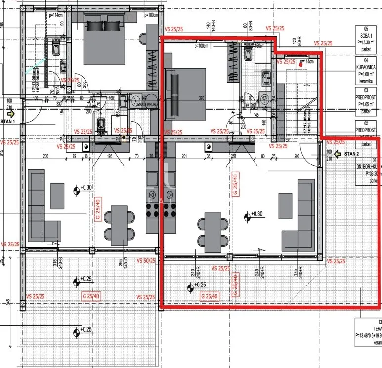 opatija, matulji, stan 154 m2 s pogledom na more, prodaja - slika 7