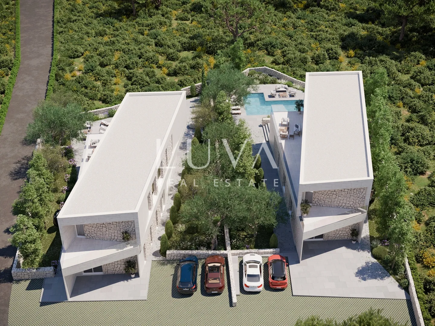 trogir, sevid, luksuzna vila 258m2, uz more na prodaju - slika 11