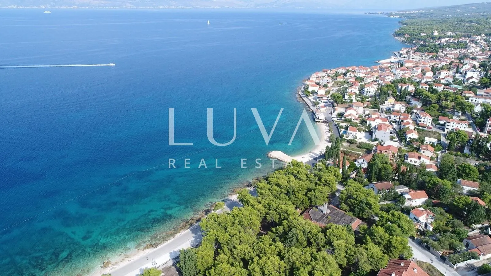 sutivan, otok brač, luksuzna kuća blizu mora u izgradnji na prodaju - slika 2