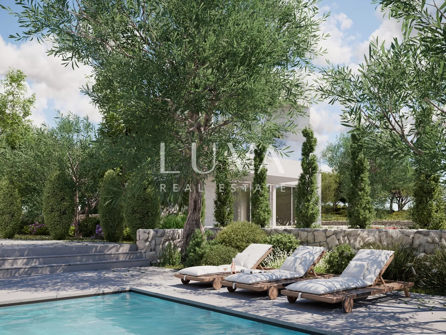 trogir, sevid, luksuzna vila 258m2, uz more na prodaju - slika 3