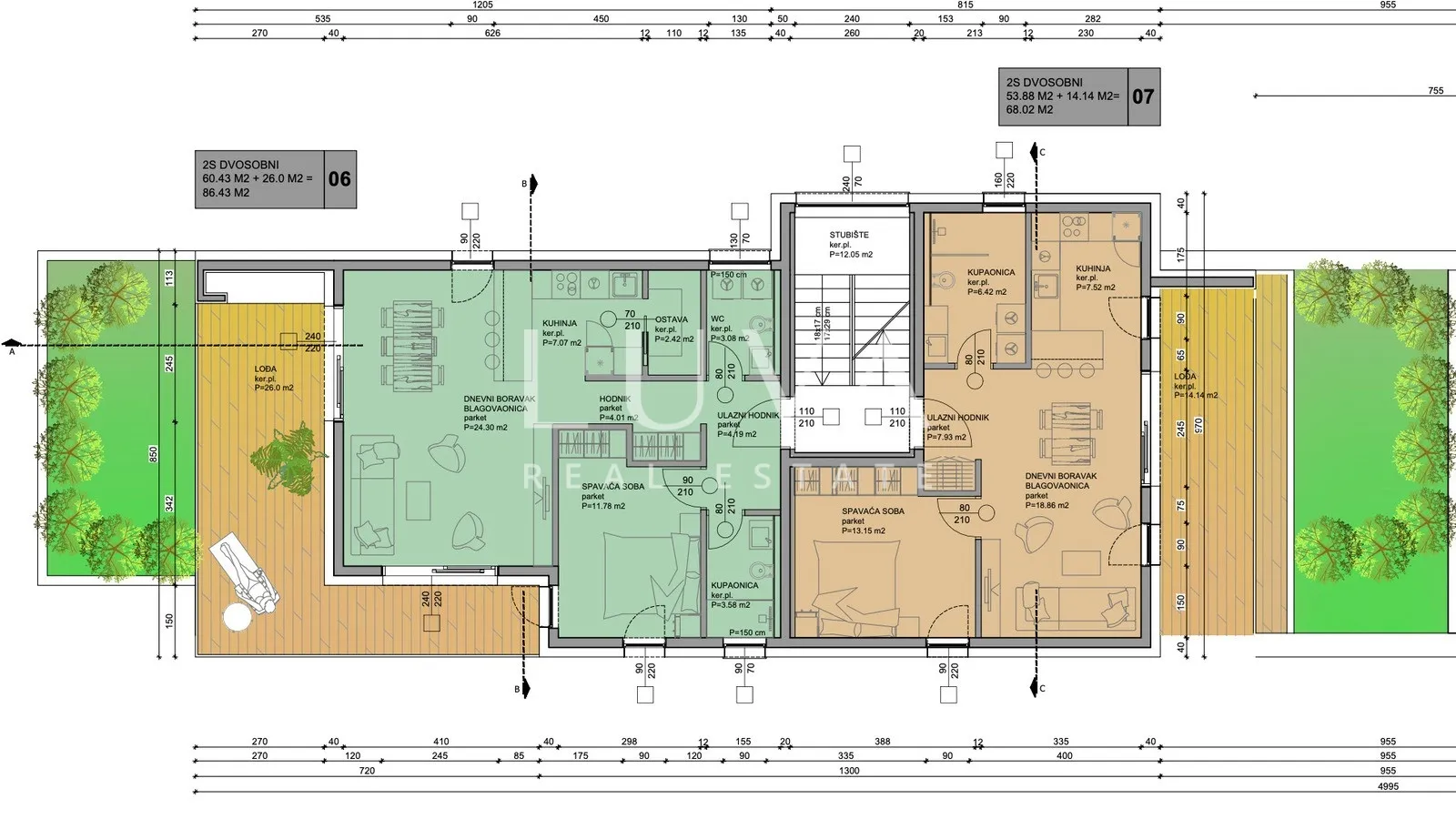 karlovačka, duga resa, dvosoban stan u modernoj novogradnji s terasom, 68 m² - slika 8