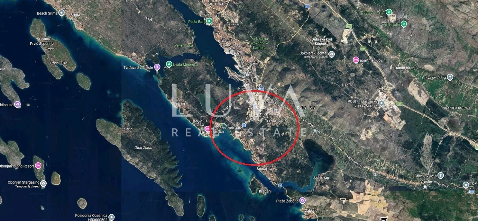 šibenik, donje ražine, najam zemljišta s građevinama - slika 5
