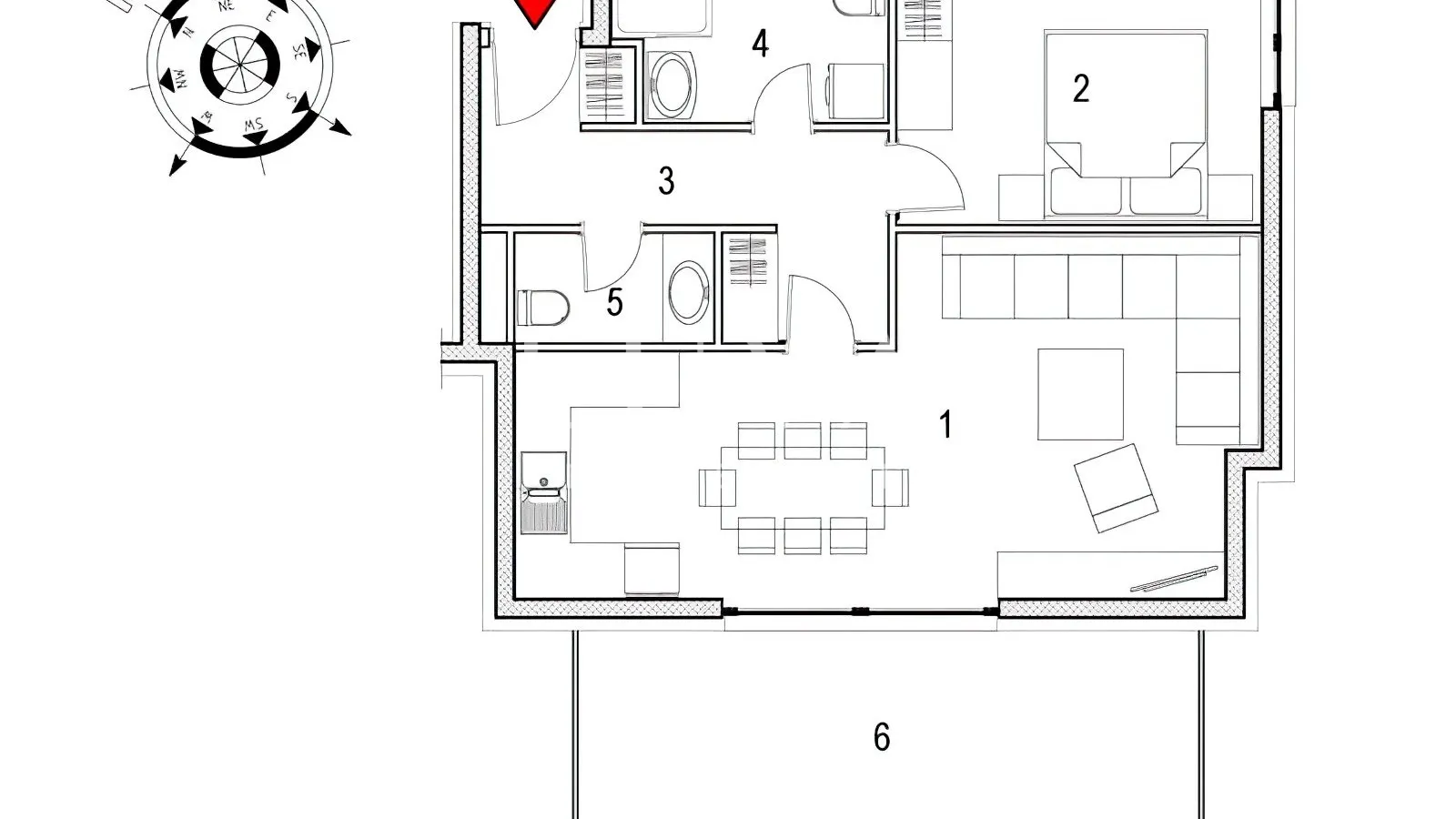 zagreb, dobri dol, luksuzna novogradnja 2s stan 72,35 m2 nkp - slika 7