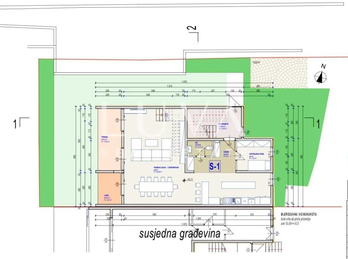 split, podstrana, luksuzan dvoetažan stan s velikom terasom uz more na prodaju - slika 17