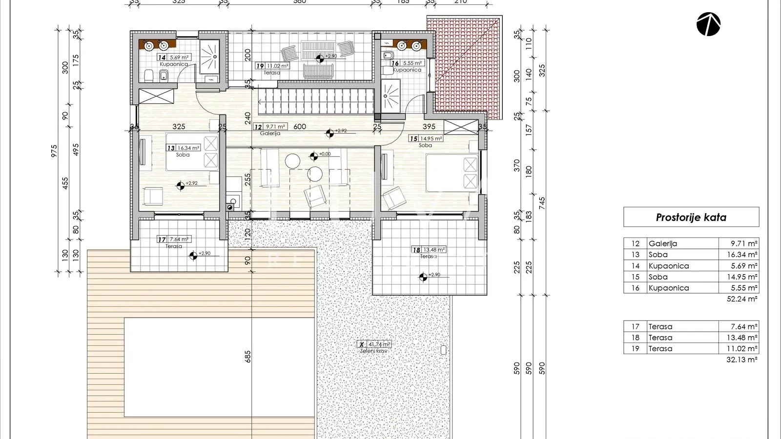 istra, kaštelir, atraktivno građevinsko zemljište s pogledom na more, 940 m2 - slika 7