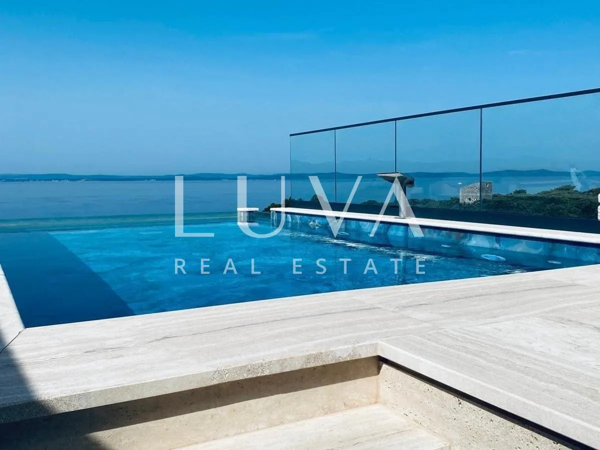 zadar, kožino, prodaja, luksuzni penthouse s bazenom uz more - slika 14