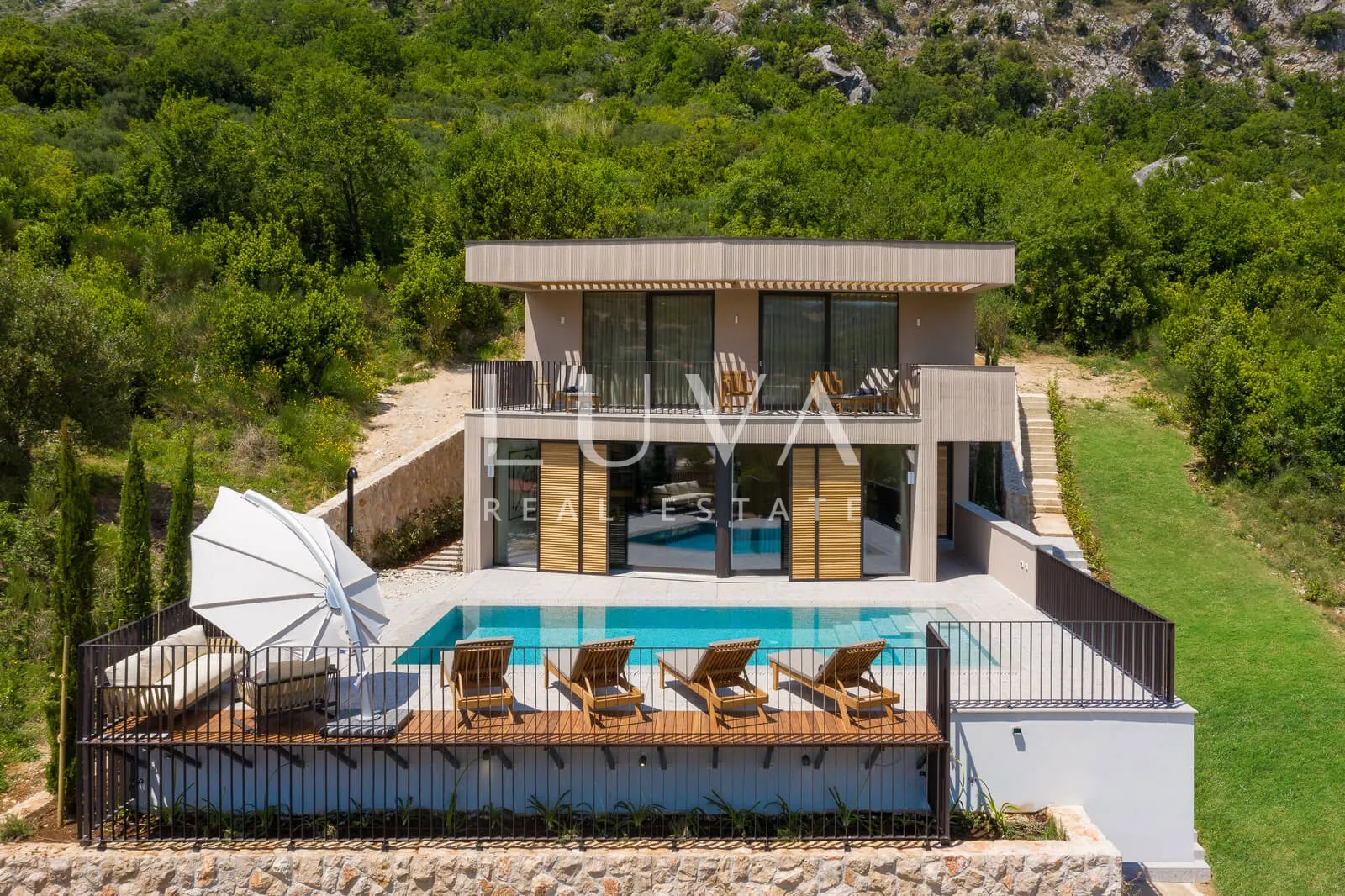 Dubrovnik, Rožat, luksuzna vila s bazenom za najam - Rožat, Dubrovnik