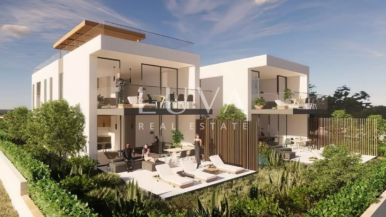 ugljan, luksuzni penthouse s jacuzijem, prvi red do mora nkp 109,49 m2 - slika 2