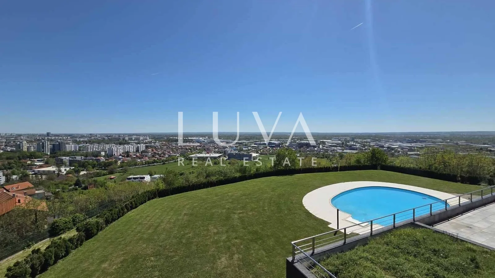 zagreb, gajnice, jedinstvena vila s panoramskim pogledom - slika 1