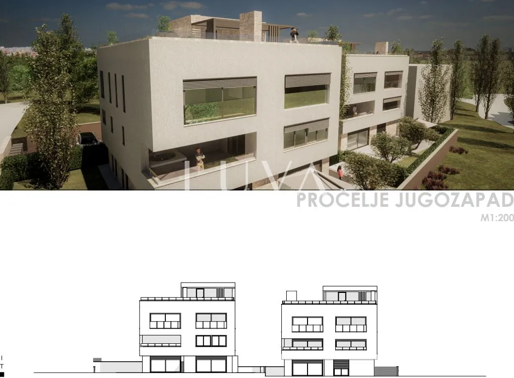 zadar, kožino, građ. zemljište 1582m2 s dozvolama, 100m od mora - slika 11