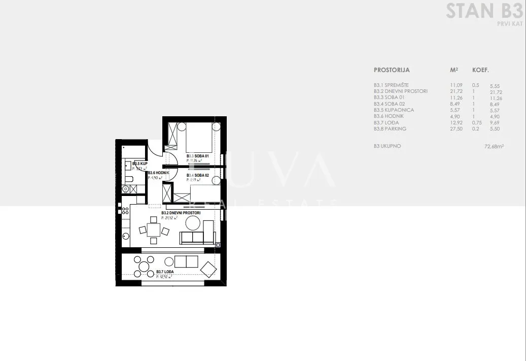 zadar, kožino, građ. zemljište 1582m2 s dozvolama, 100m od mora - slika 19